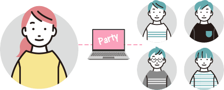 パーティーチャット