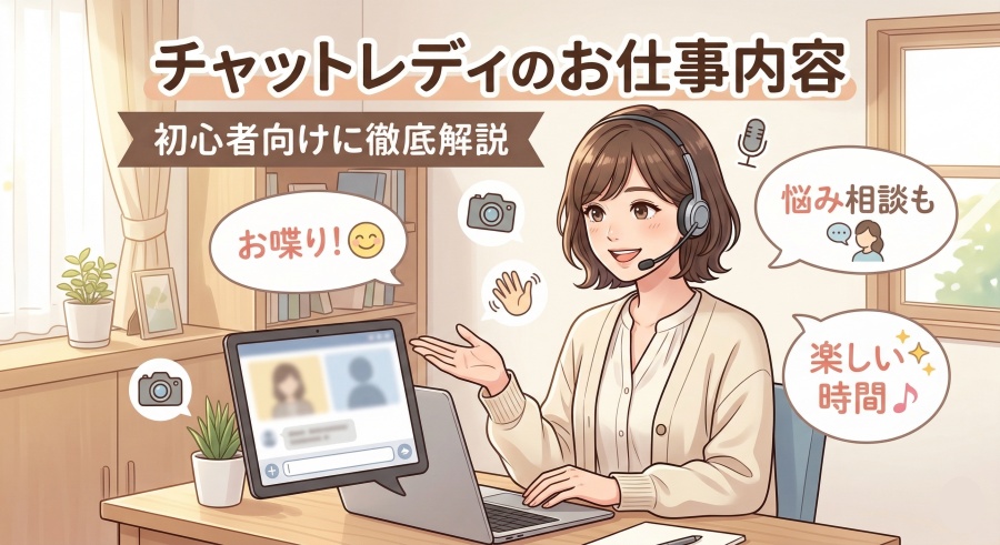 チャットレディの仕事内容を初心者向けに解説