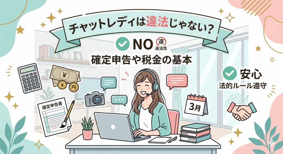 チャットレディは違法じゃない