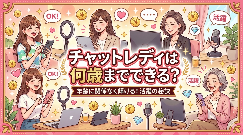 チャットレディは何歳までできる？